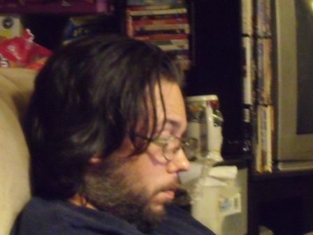 Robert sleeping